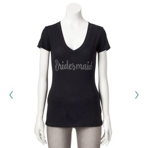 Women's Juicy Couture "Bridesmaid" Graphic Tee